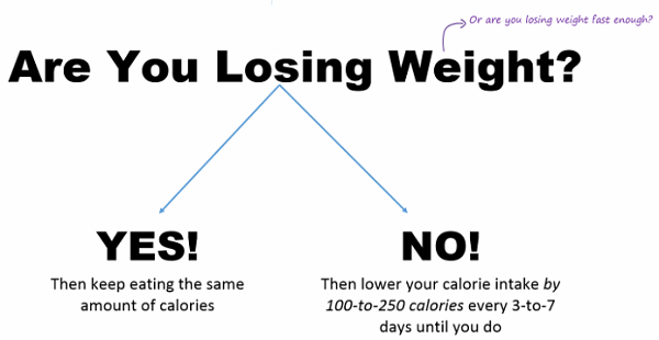 how many calories to eat to lose weight
