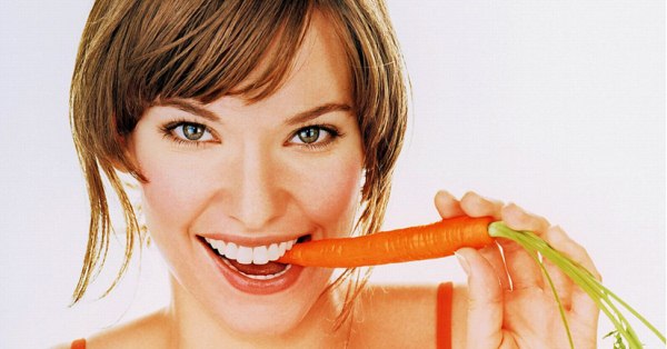 carrots white teeth