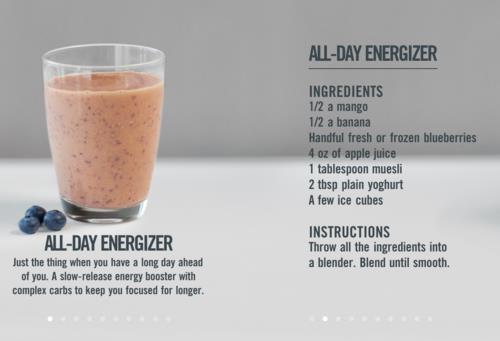 energy recipe