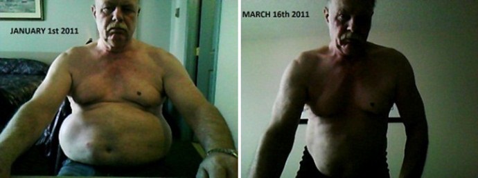 Guy over 50 lost 50 pounds